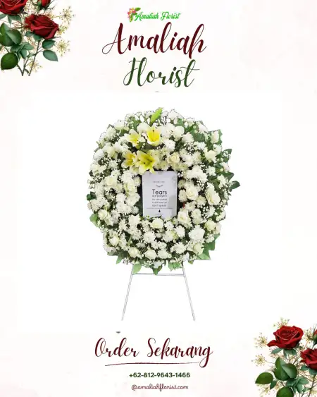 Krans Bunga Duka Ceringin Asri